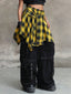 Rebelyn | Asymmetrical Plaid Festival Skirt