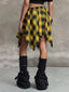 Rebelyn | Asymmetrical Plaid Festival Skirt