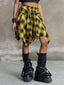 Rebelyn | Asymmetrical Plaid Festival Skirt