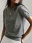 The “Luma” Lightweight Knit Tee
