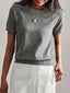 The “Luma” Lightweight Knit Tee