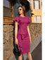 💃 “Lillian” Ruffle Midi Dress