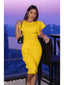💃 “Lillian” Ruffle Midi Dress