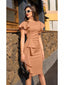 💃 “Lillian” Ruffle Midi Dress