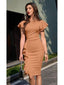 💃 “Lillian” Ruffle Midi Dress