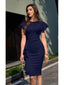💃 “Lillian” Ruffle Midi Dress