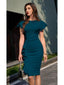 💃 “Lillian” Ruffle Midi Dress