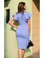 💃 “Lillian” Ruffle Midi Dress