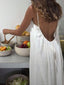 CoastalEase™ Backless Flowy Maxi Dress