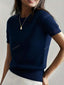 The “Luma” Lightweight Knit Tee
