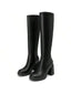 "Carmen" Tall Block-Heel Boots