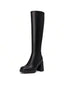 "Carmen" Tall Block-Heel Boots