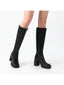 "Carmen" Tall Block-Heel Boots