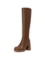 "Carmen" Tall Block-Heel Boots