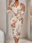 "Orivelle" Tie-Dye Bodycon Midi