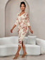 "Orivelle" Tie-Dye Bodycon Midi