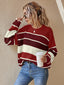 "Marin" Retro Stripe Pullover