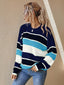 "Marin" Retro Stripe Pullover