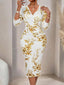 "Orivelle" Tie-Dye Bodycon Midi
