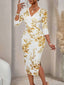 "Orivelle" Tie-Dye Bodycon Midi