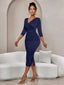 "Orivelle" Tie-Dye Bodycon Midi