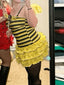 FlirtBug™ Ruffle Mini Costume Dress