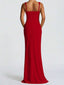 “Vera” Satin Slit Gown