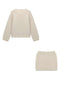 Alifa | Classic Knit Top & Skirt Two-Piece Set
