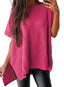 AirKnit™ Oversized Ribbed Knit Top