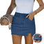 Mia Flex-Denim Mini Skirt