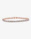 “Vega” Moissanite Curb Chain Bracelet