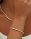 “Vega” Moissanite Curb Chain Bracelet