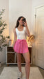 Nova | High-Waisted Active Skort with Tie Waist