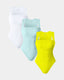 The "Stef" Ribbed Bodysuit Trio