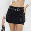 Arcadia | Utility Cargo Mini Skirt