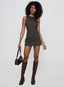 Mivorra | Black Tie-Back Sleeveless Romper