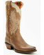 "Dakota" Distressed Leather Western Boot