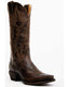 "Dakota" Distressed Leather Western Boot