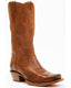 "Dakota" Distressed Leather Western Boot