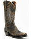 "Dakota" Distressed Leather Western Boot