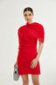 Clarabelle | Ruched Draped Mini Dress