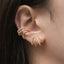 Elen – Sculpted Spiral Ear Cuff Illusion