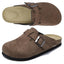 "Mabel" Suede Cork Clogs