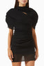Clarabelle | Ruched Draped Mini Dress