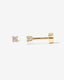 “Nova” Flat Back Stud Earrings