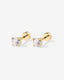 “Nova” Flat Back Stud Earrings