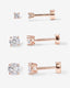 “Nova” Flat Back Stud Earrings