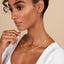 “Nova” Flat Back Stud Earrings