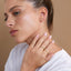 “Nova” Flat Back Stud Earrings