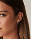 “Nova” Flat Back Stud Earrings